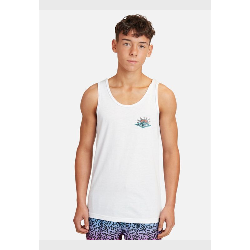 RIP CURL - Polera S/M Blanco Juvenil Hombre Ripcurl
