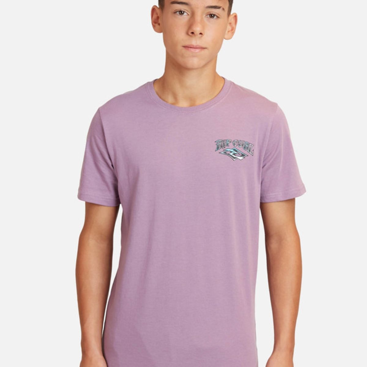 RIP CURL - Polera M/C Basica Morado Juvenil Hombre Ripcurl