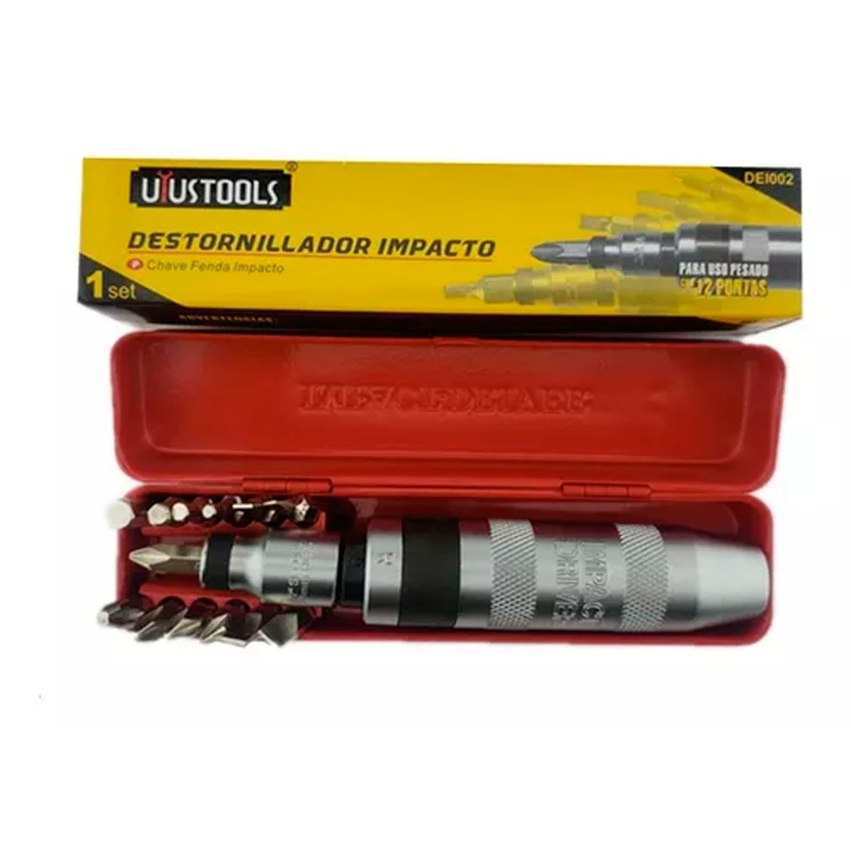 UYUSTOOL - Destornillador De Impacto 14 Piezas Uyustools