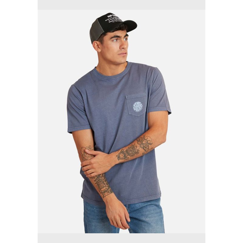 RIP CURL - Polera MC Intermedia Marino Hombre Ripcurl