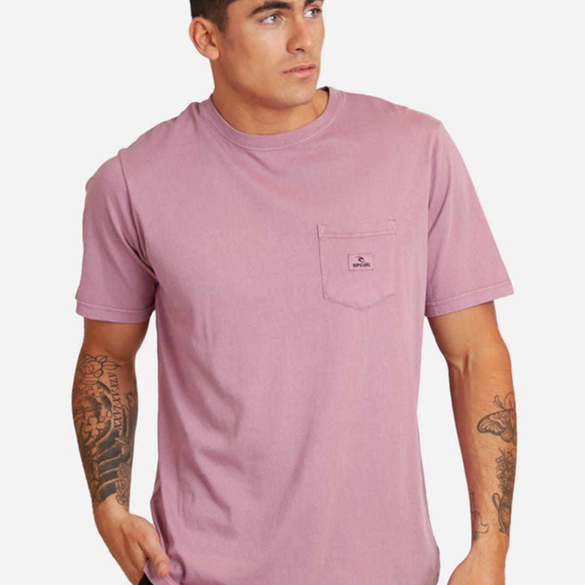 RIP CURL - Polera MC Intermedia Morado Hombre Ripcurl