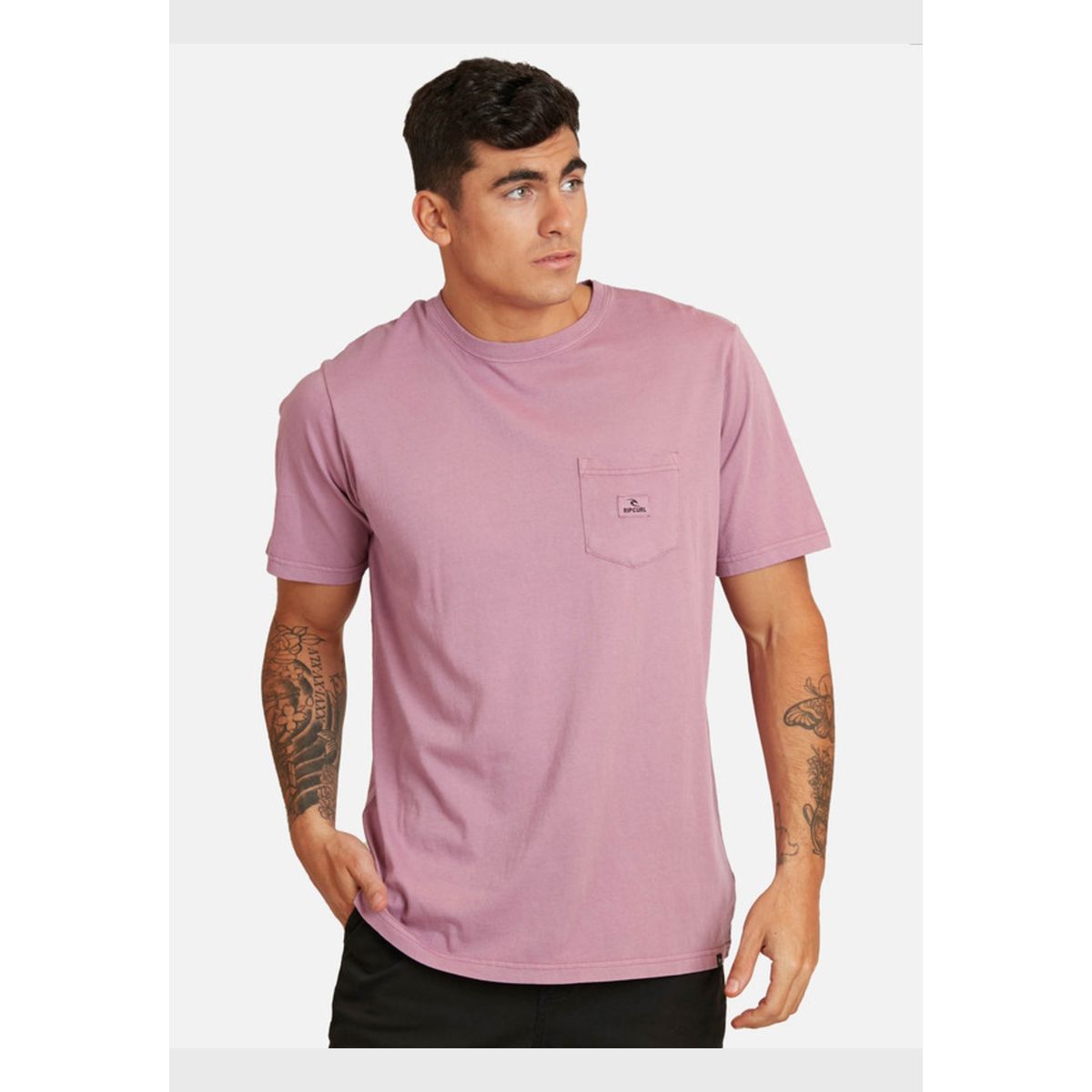 RIP CURL - Polera MC Intermedia Morado Hombre Ripcurl