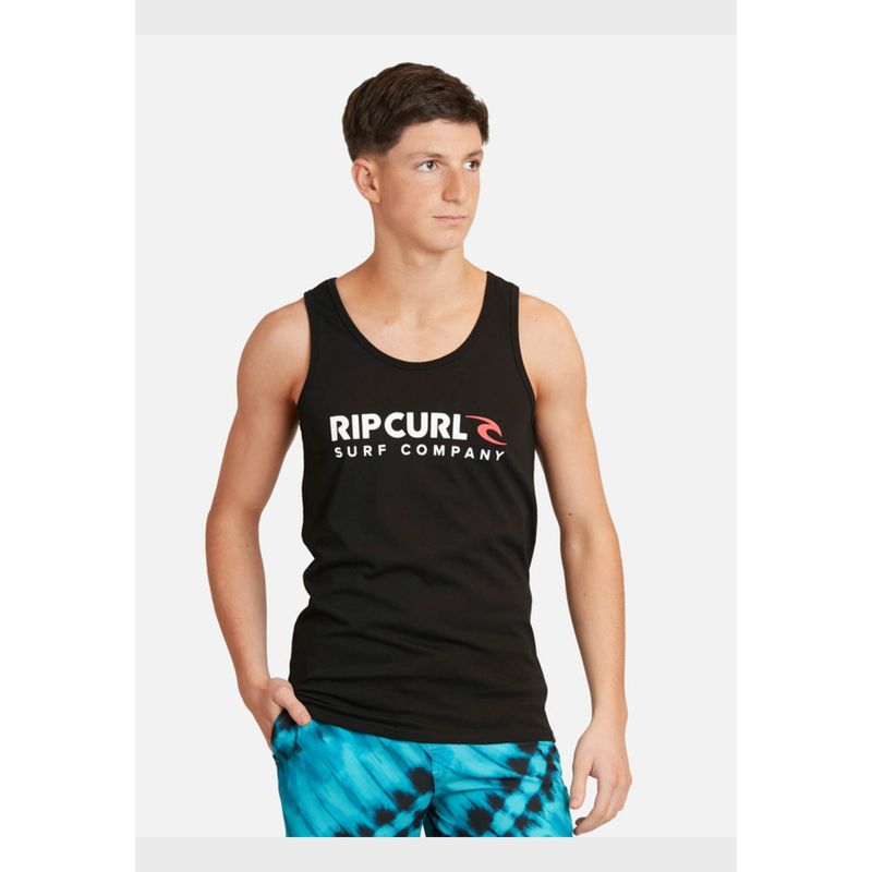 RIP CURL - Polera S/M Negro Juvenil Hombre Ripcurl