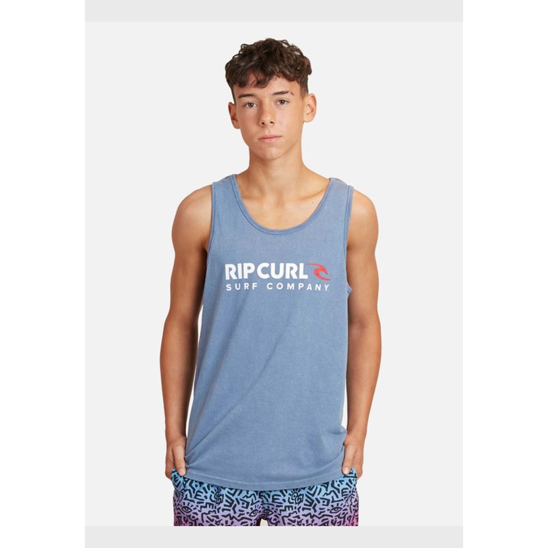RIP CURL - Polera S/M Azul Juvenil Hombre Ripcurl