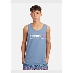 RIP CURL - Polera S/M Azul Juvenil Hombre Ripcurl