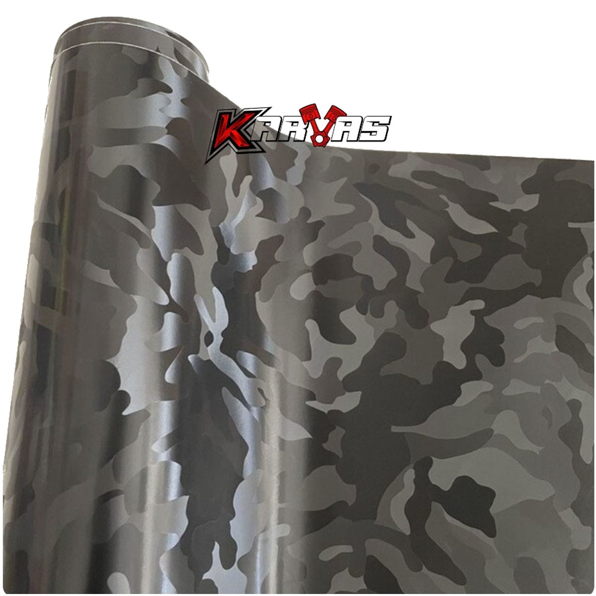 GENERICO - Papel Vinilo 3d Shadow Ghost Camo GRAFITO adhesivo Karvas