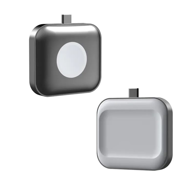 GENERICO - Cargador Portatil Tipo C 2 En 1 Para Apple Watch Y AirPods