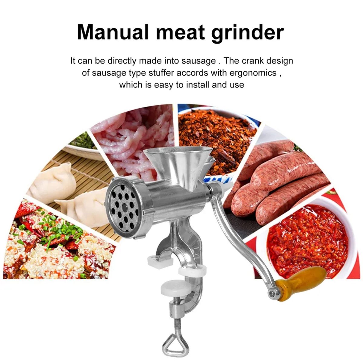 GENERICO - Maquina Molino Moledora De Choclo Y Granos