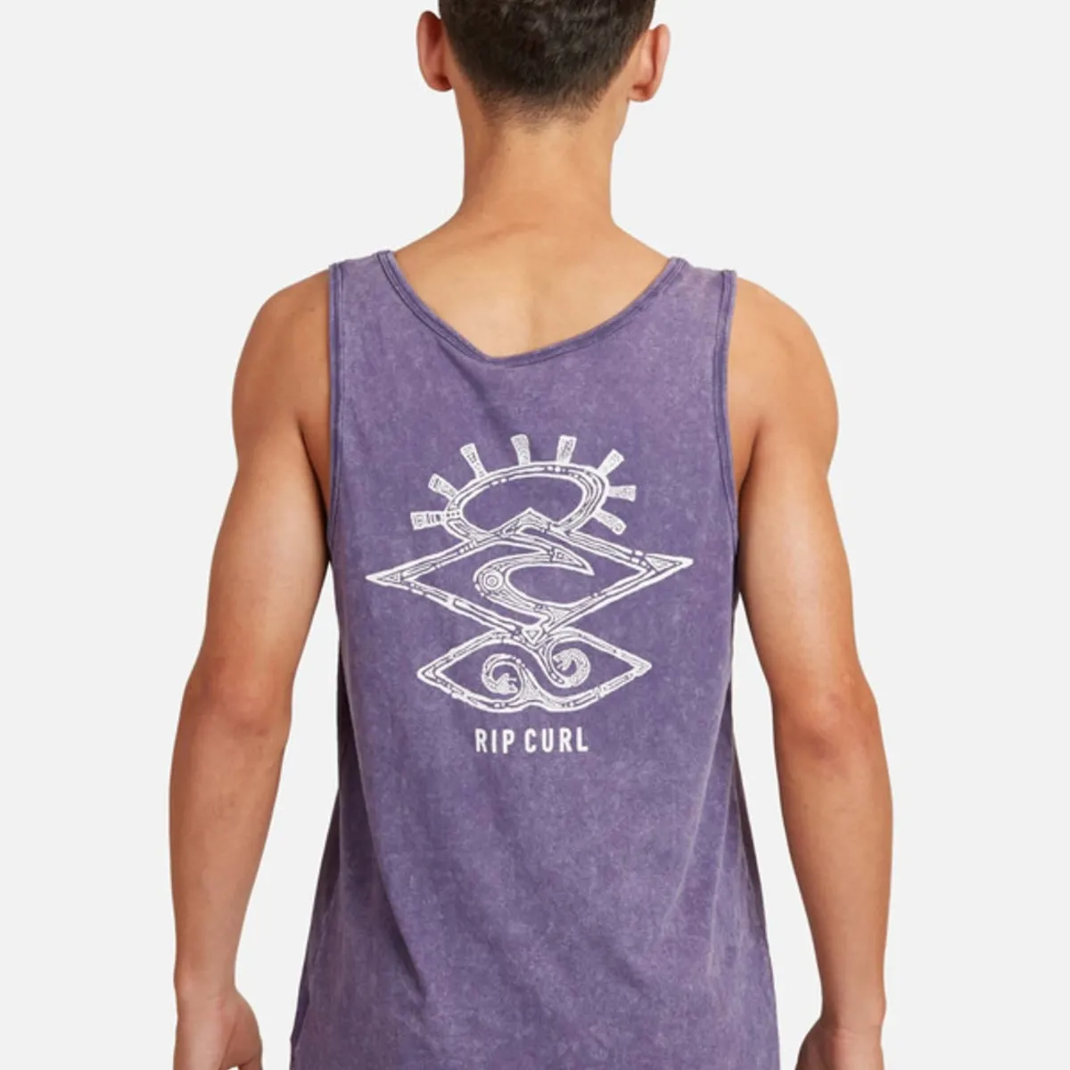 RIP CURL - Polera S/M Morado Juvenil Hombre Ripcurl