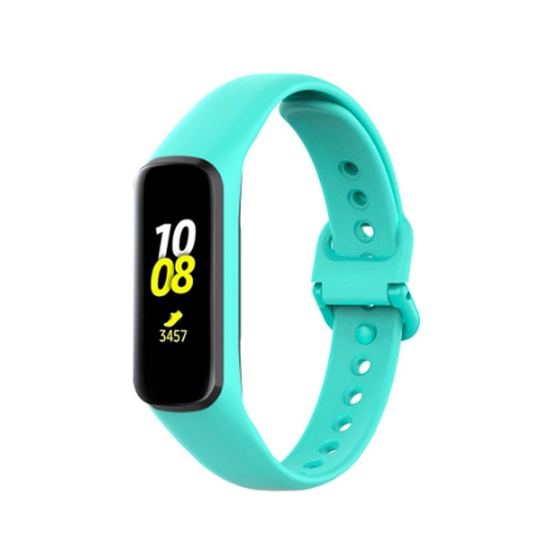GENERICO - Correa De Silicona Para Samsung Galaxy Fit 2 R220 Celeste