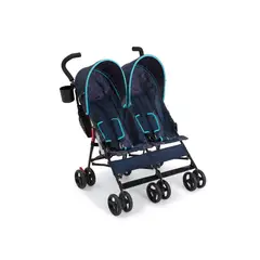 DELTA CHILDREN - COCHE PARAGUA DOBLE LX LADO A LADO DE