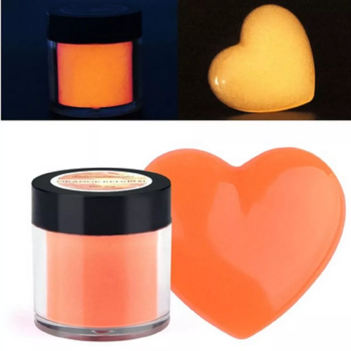 GENERICO - Pigmento Para Resina Uv Fluorecente Epóxica Colores A Elegir