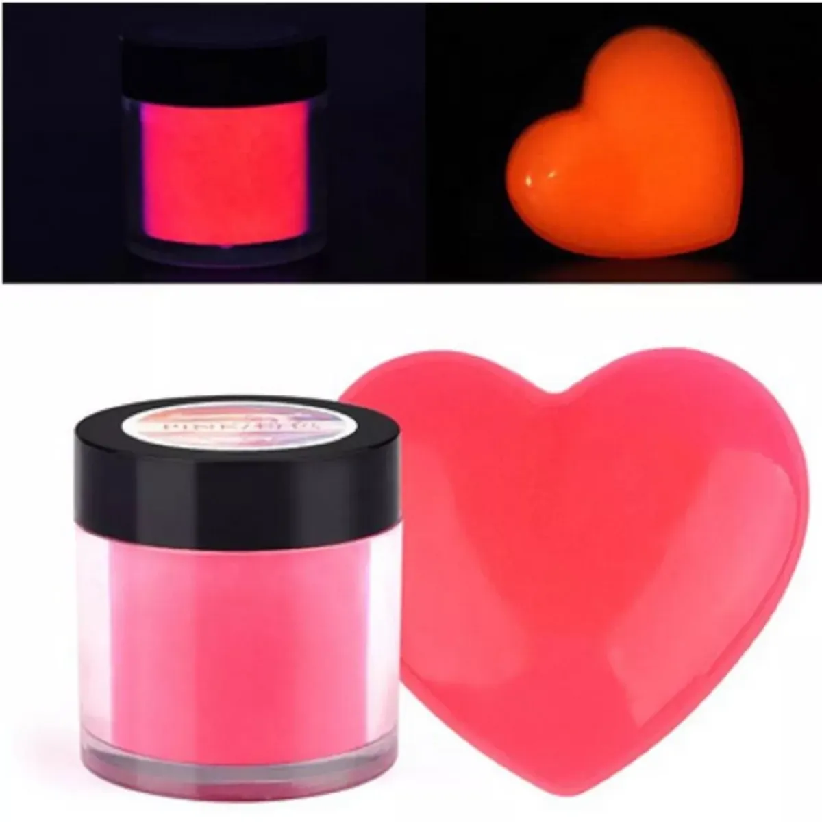 GENERICO - Pigmento Para Resina Uv Fluorecente Epóxica Colores A Elegir