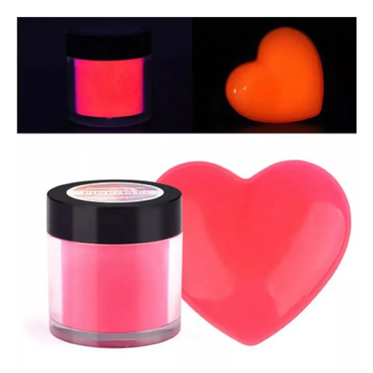 GENERICO - Pigmento Para Resina Uv Fluorecente Epóxica Colores A Elegir