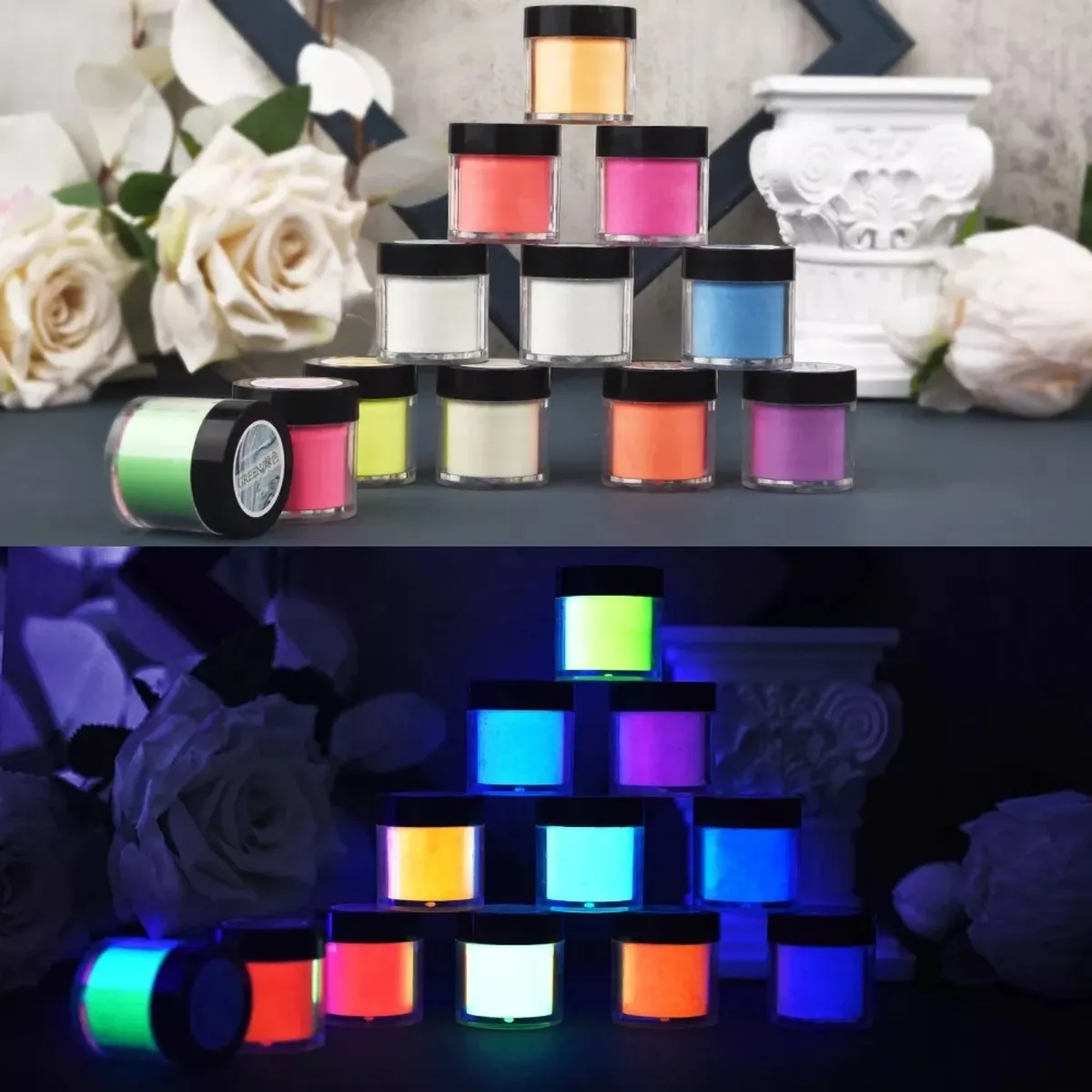 GENERICO - Pigmento Para Resina Uv Fluorecente Epóxica Colores A Elegir