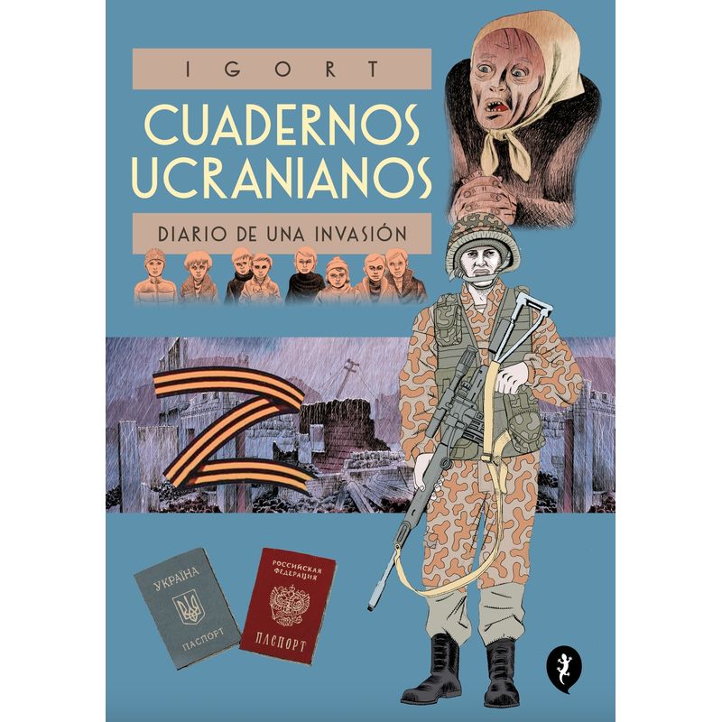 TOP10BOOKS - LIBRO CUADERNOS UCRANIANOS. DIARIO DE UNA INVA / IGORT / SALAMANDRA GRAPHIC