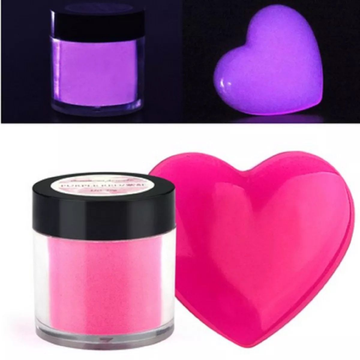 GENERICO - Pigmento Para Resina Uv Fluorecente Epóxica Colores A Elegir