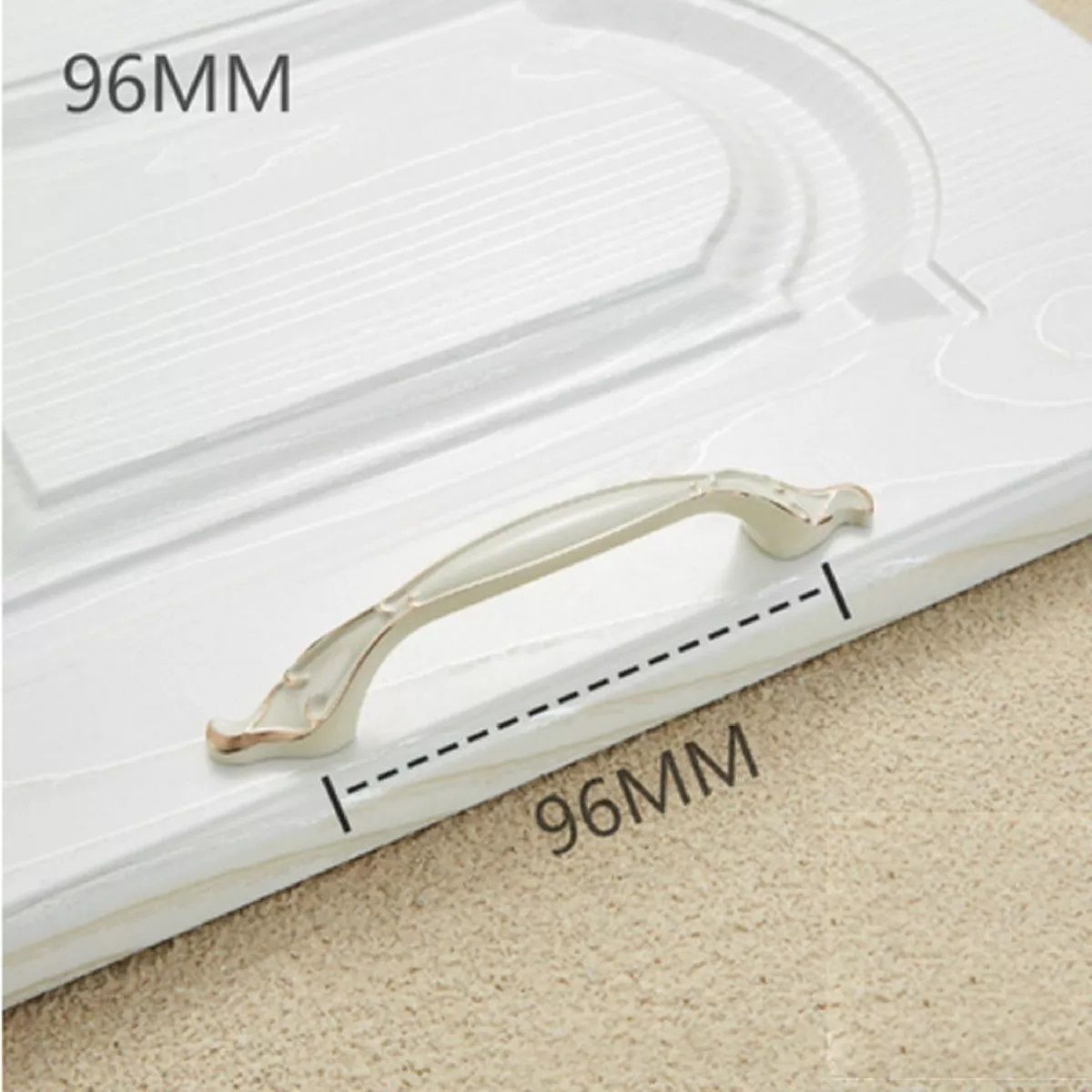 GENERICO - Tirador Manilla Mueble Cajón Alva1 96x25mm