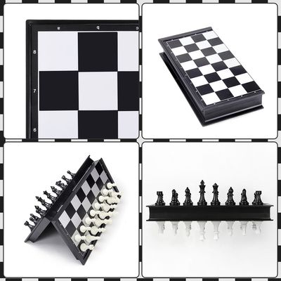 Imagen 2 del producto Juego de Ajedrez Magnético Tablero Plegable Chess 32x32cm