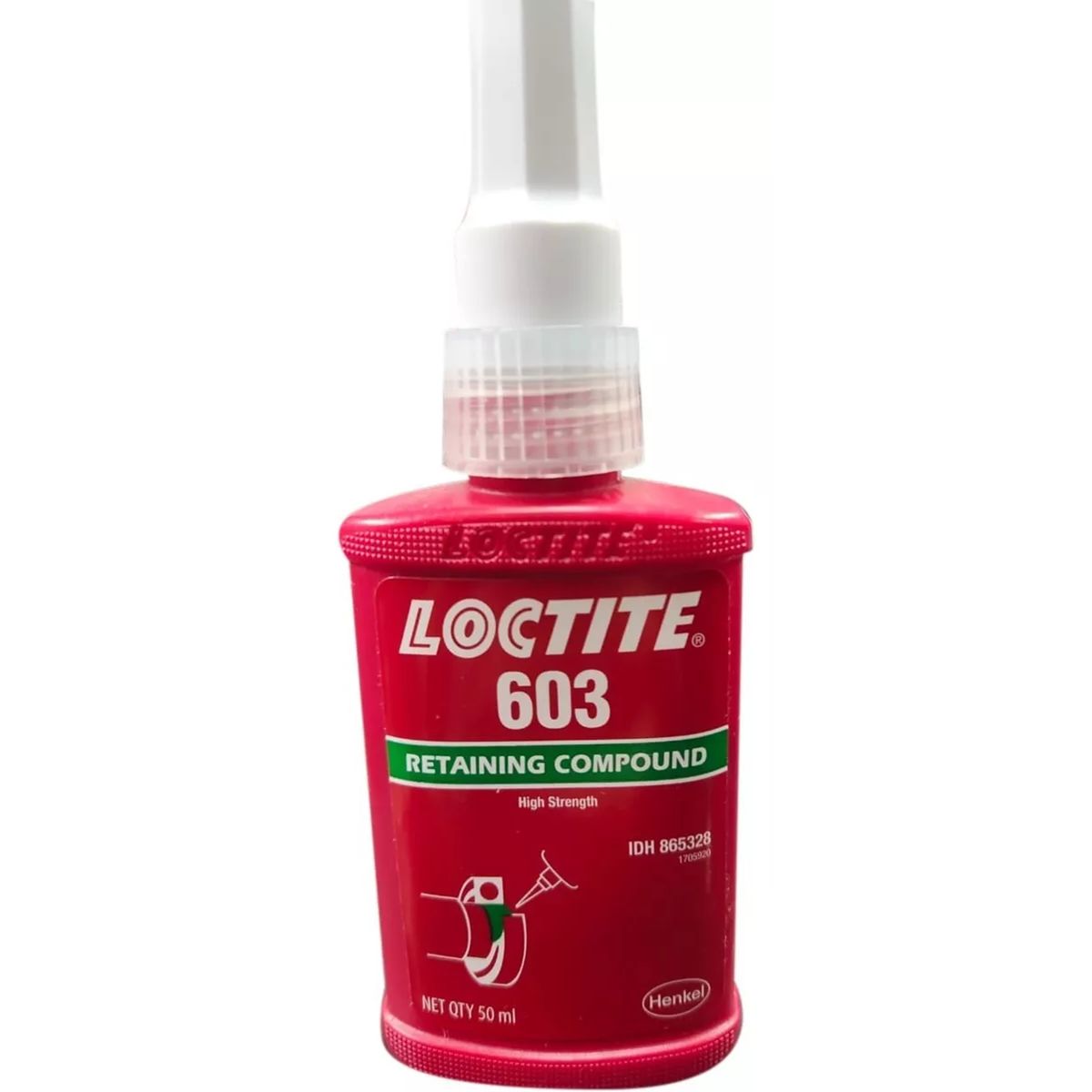 LOCTITE - Loctite 603 Retenedor Verde 50ml Viscosidad: 100/150 M Pa