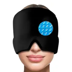 EVERSO - Gorro De Gel Alivio De Migraña Terapia De Frío Dolor Cabeza