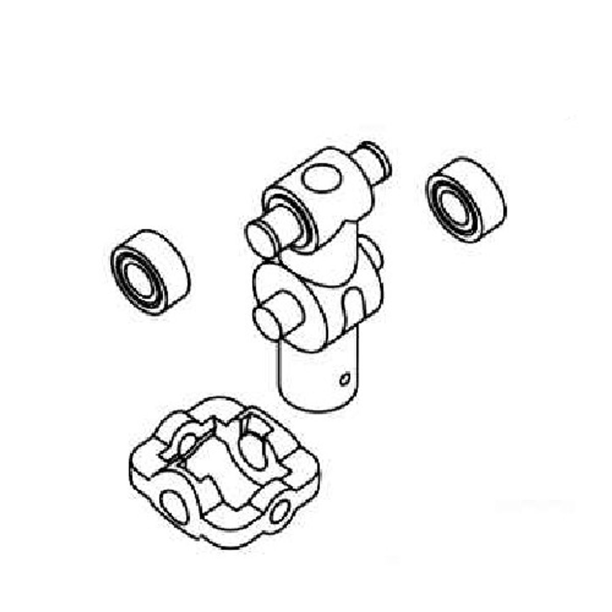 GENERICO - GWS FD004 CENTER HUB SET
