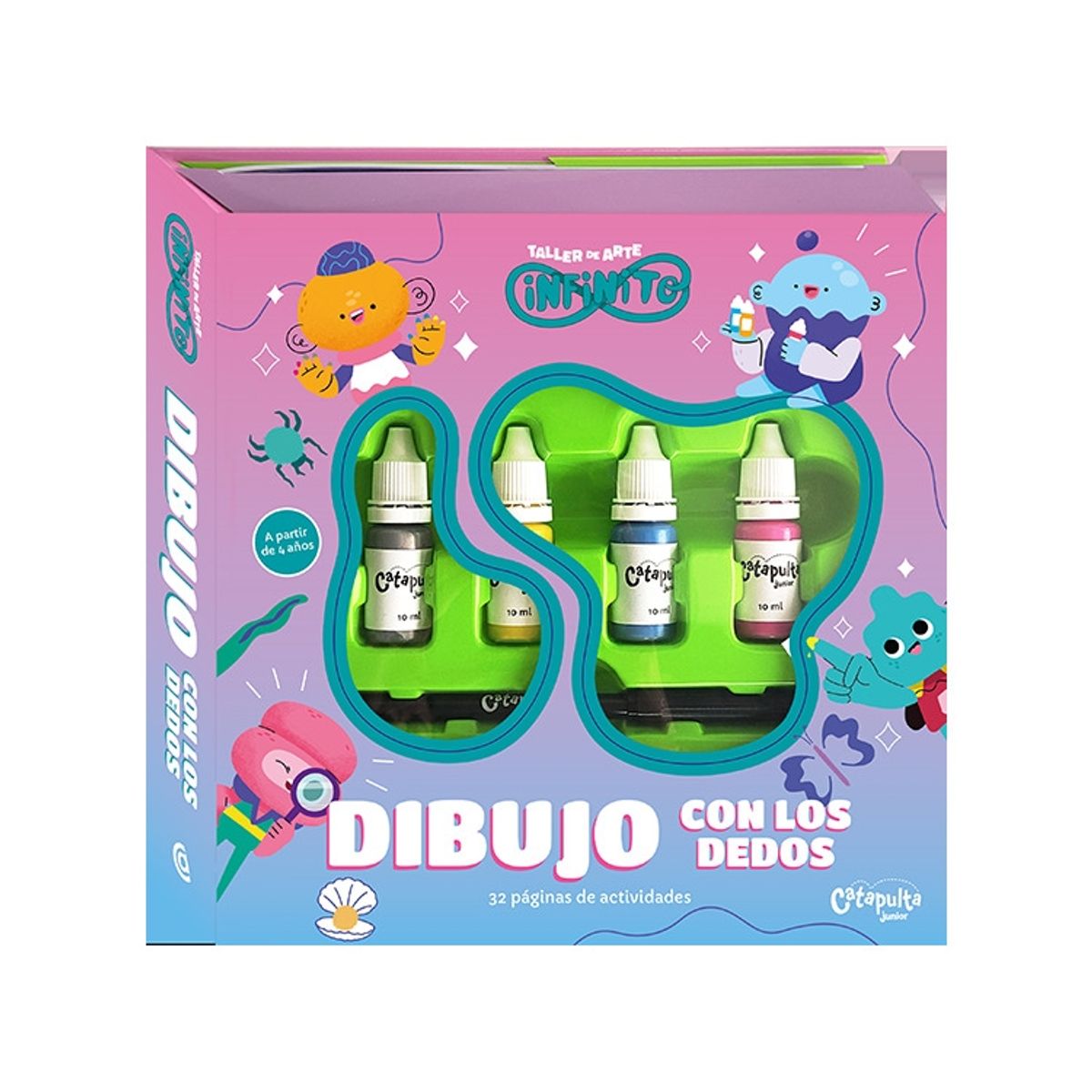 TOP10BOOKS - LIBRO Taller De Arte Infinito: Dibujo Con Los Dedos