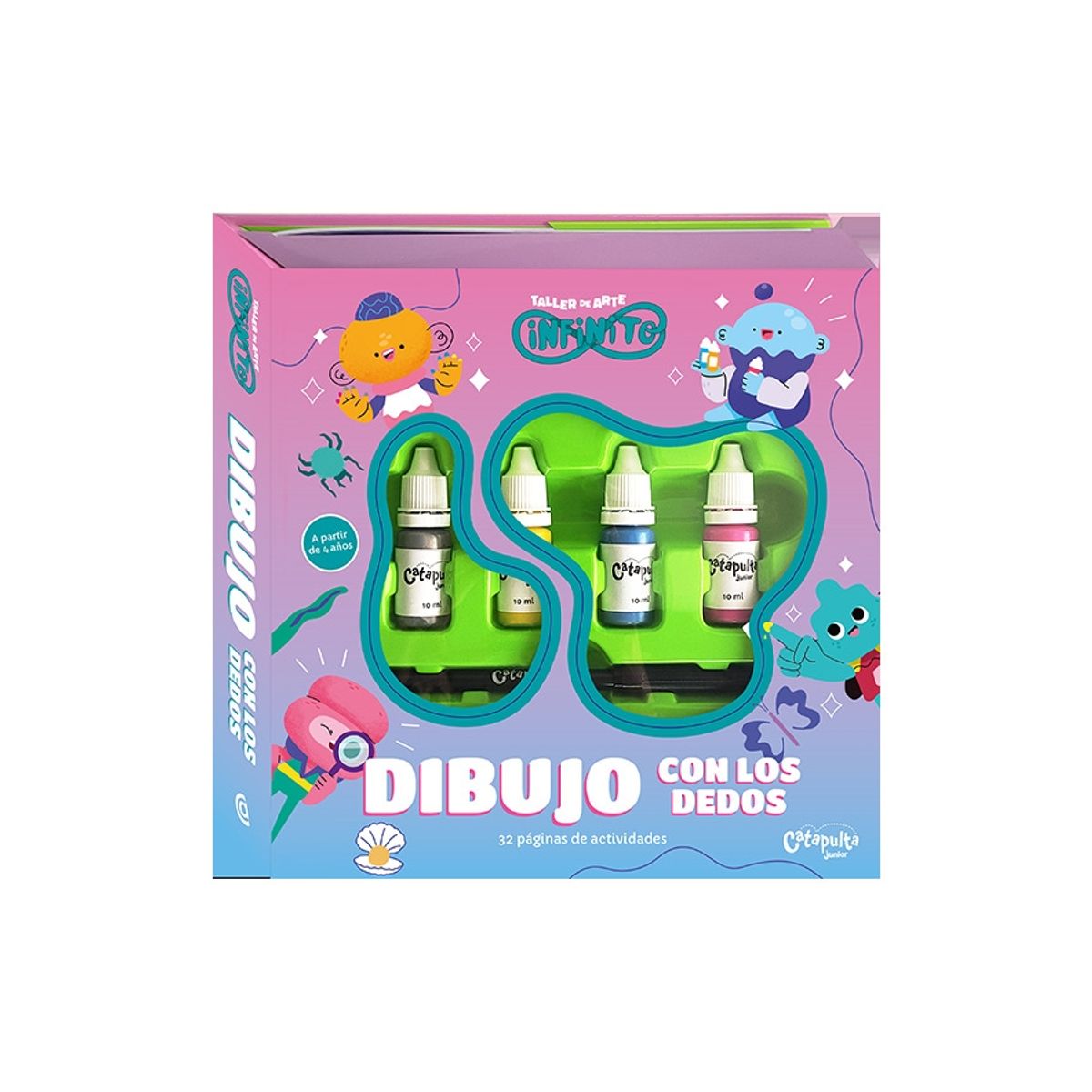 TOP10BOOKS - LIBRO Taller De Arte Infinito: Dibujo Con Los Dedos