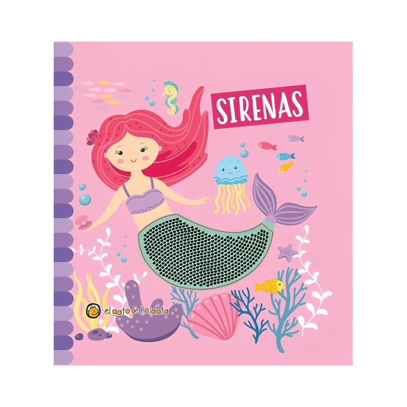 TOP10BOOKS - LIBRO SAFARI DE TEXTURA: SIRENAS / EL GATO DE HOJALATA / EL GATO DE HOJALATA