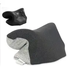 EVERSO - Almohada Terapéutica De Tracción Cervical Cuello Con Funda.