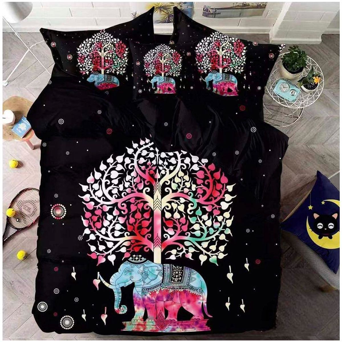 GENERICO - Cubrecama Quilt Verano 2 Plazas -16.