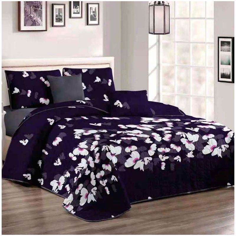 GENERICO - Cubrecama Quilt Verano 2 Plazas -30