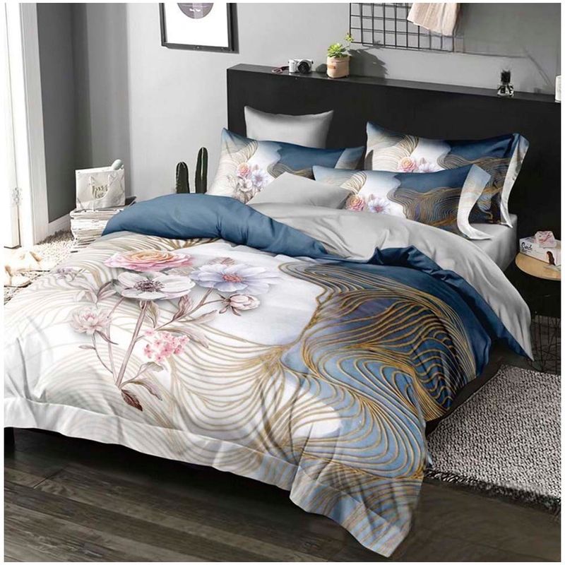 GENERICO - Cubrecama Quilt Verano 2 Plazas -39