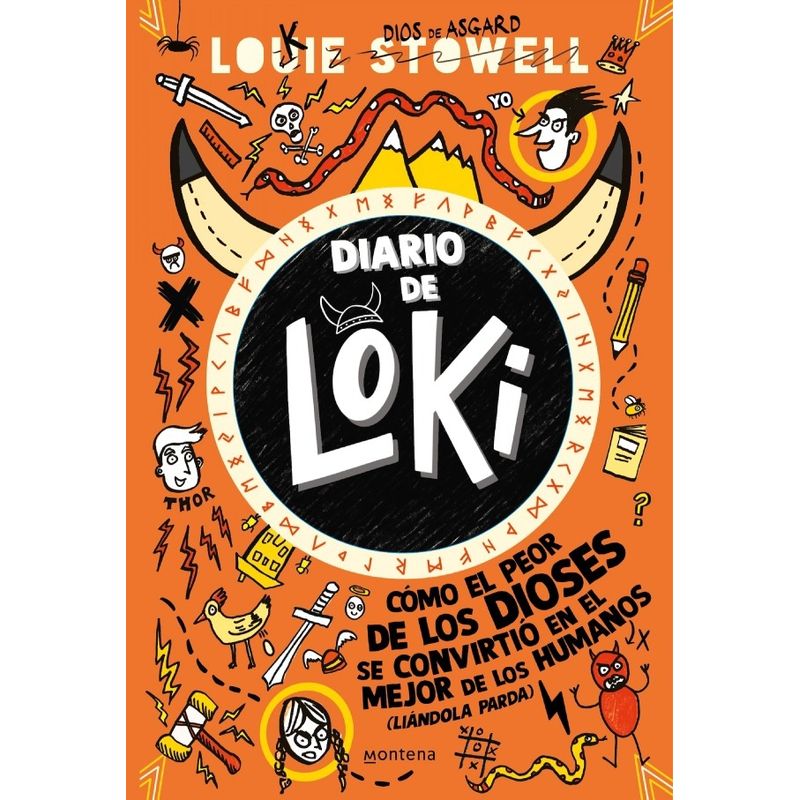TOP10BOOKS - LIBRO DIARIO DE LOKI / LOUIE STOWELL / MONTENA