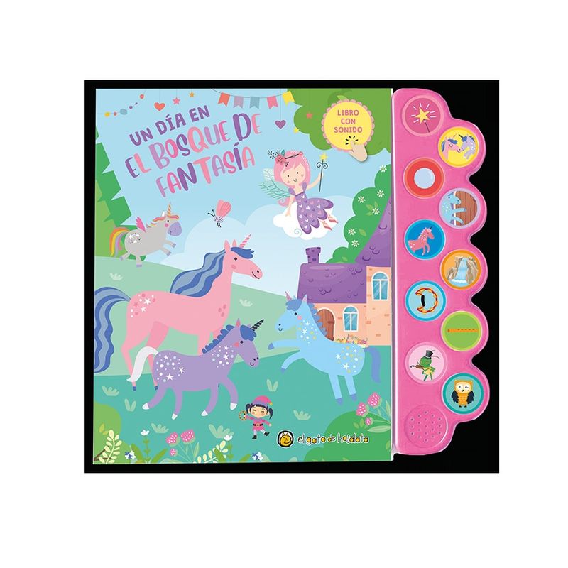 TOP10BOOKS - LIBRO MUNDO DE SONIDO: BOQUE DE FANTASÍA / EL GATO DE HOJALATA / EL GATO DE HOJ