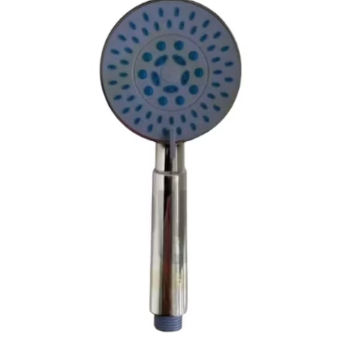 OEM - SET DE DUCHA TELÉFONO MANGUERA Y SOPORTE CROMADO AZUL