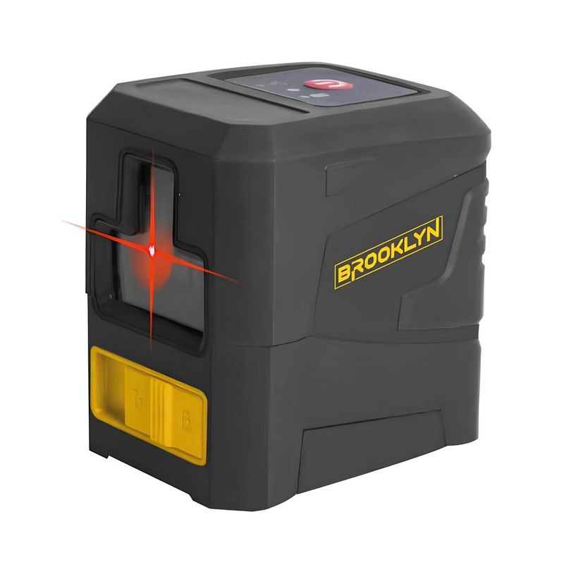 BROOKLYN - Nivel Laser Profesional Brooklyn Autonivelante Rojo 2 Lineas