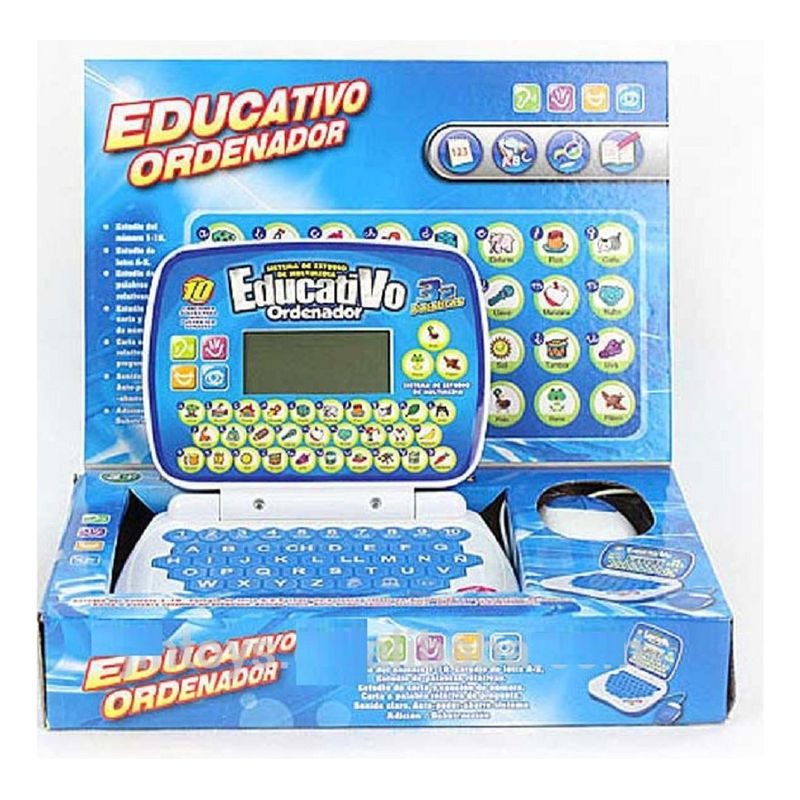 U BUY - Ordenador Didactico Computadora Didactica Niñas Celeste