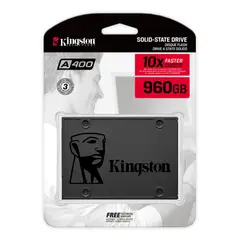 KINGSTON - UNIDAD SSD 960 A400 SATA 3 25 SSD SA400S37960G-
