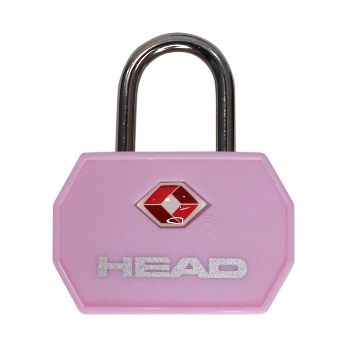 HEAD - Candado TSA con llave Rosado Gum Head