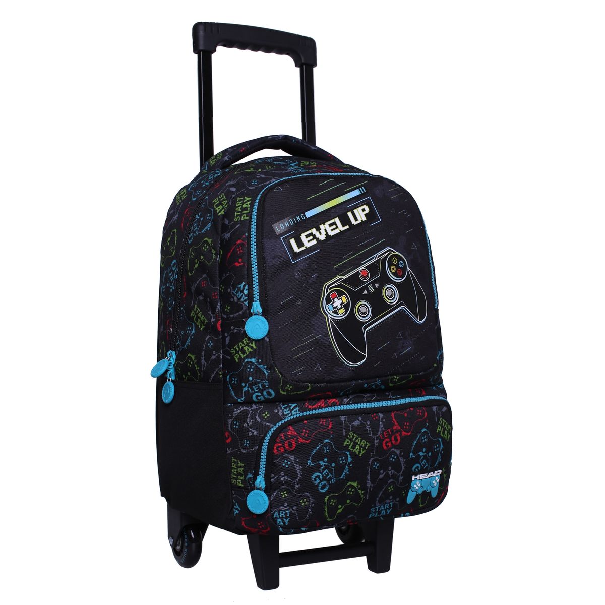 HEAD - Mochila Carro Intantil Niño Qubo Star Play Negro Head