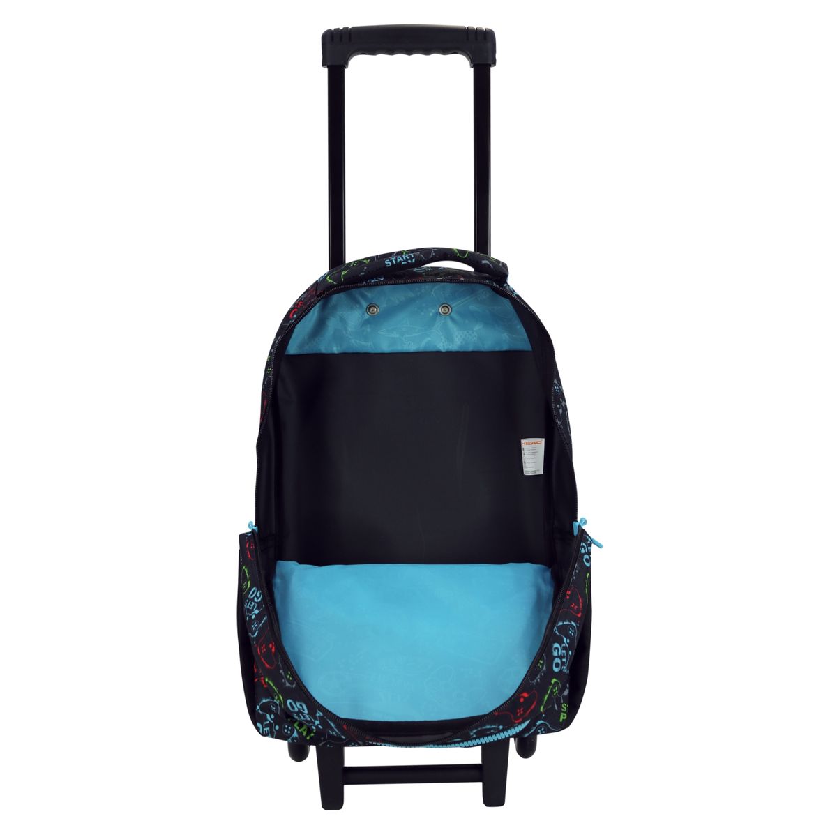 HEAD - Mochila Carro Intantil Niño Qubo Star Play Negro Head