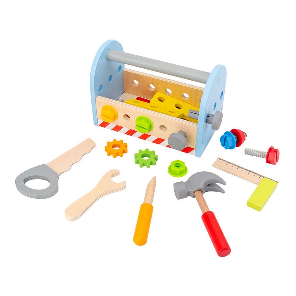KANGGU - CAJA DE HERRAMIENTAS DE MADERA