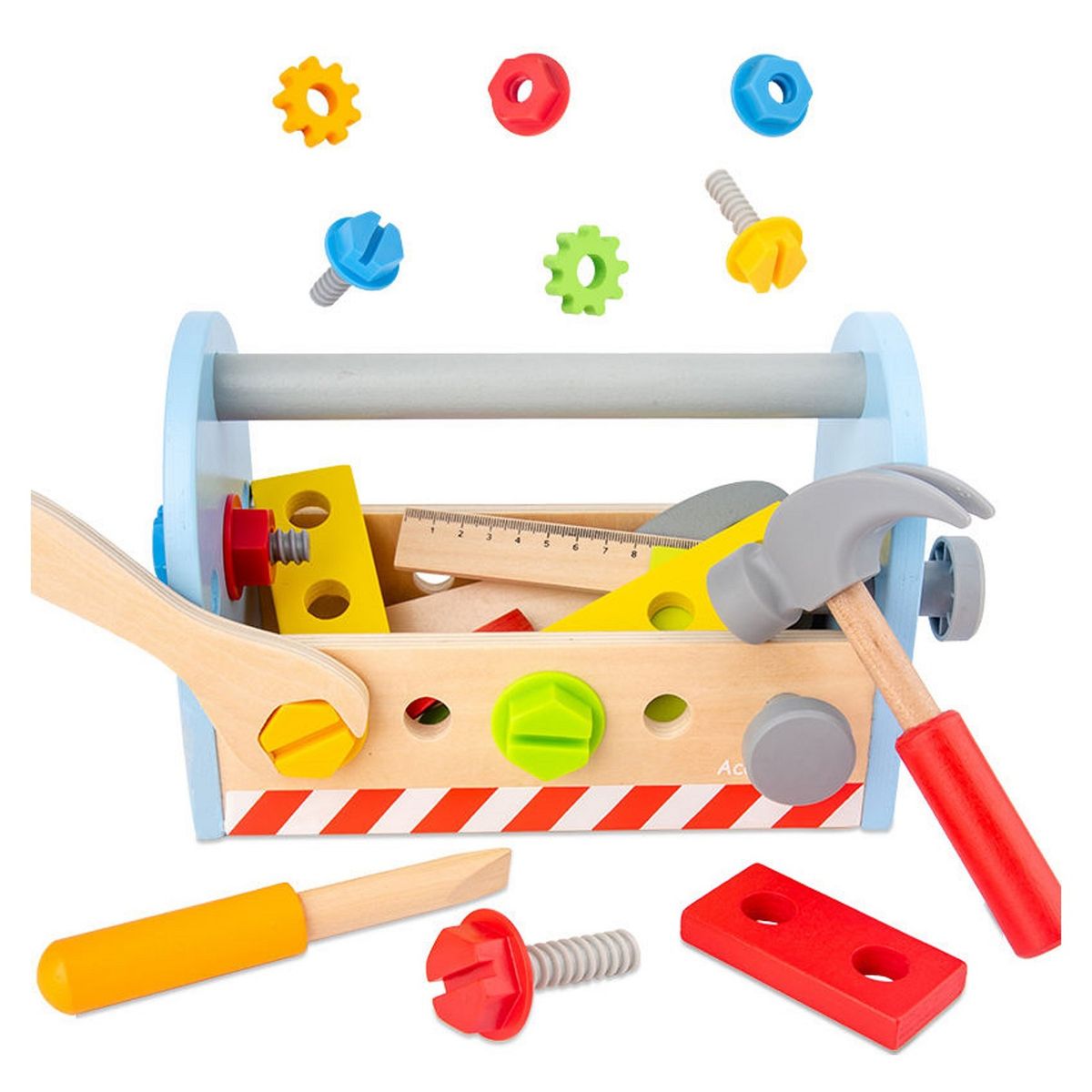 KANGGU - CAJA DE HERRAMIENTAS DE MADERA