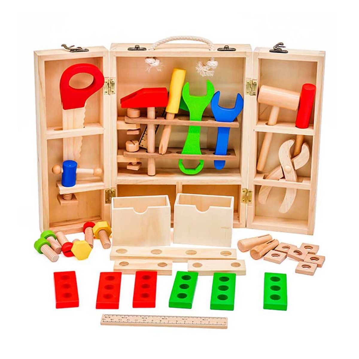 KANGGU - SET HERRAMIENTAS DE MADERA