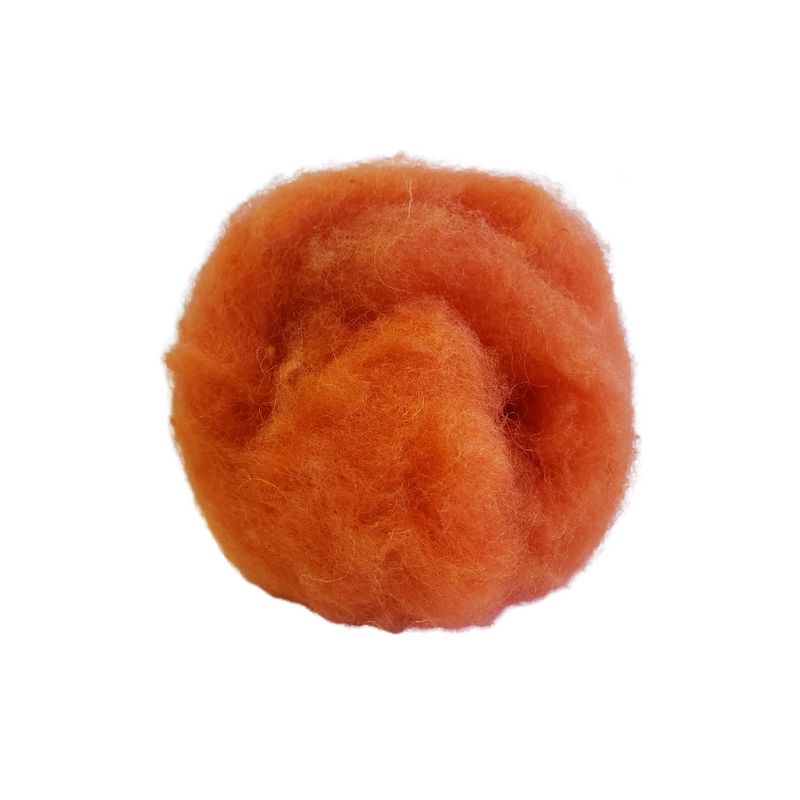 MOHICAN - LANA  PARA FELTING DE BOLSA 100 GRS Naranja