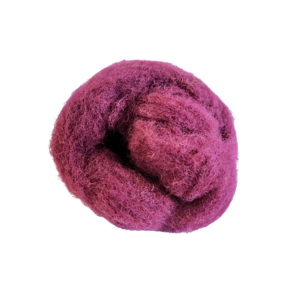 MOHICAN - LANA  PARA FELTING DE BOLSA 100 GRS Burdeo Morado