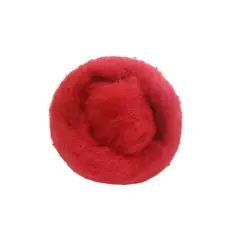 MOHICAN - LANA PARA FELTING DE BOLSA 100 GRS Rojo
