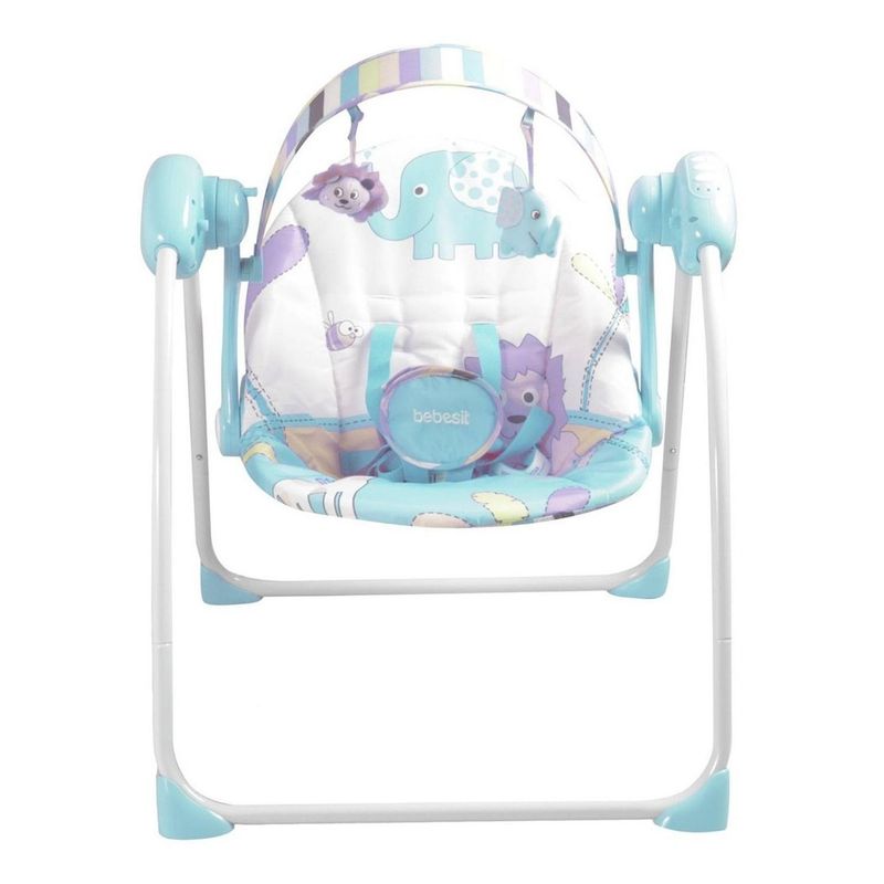 BEBESIT - Silla Nido Mecedora Mimo Bebesit - Celeste