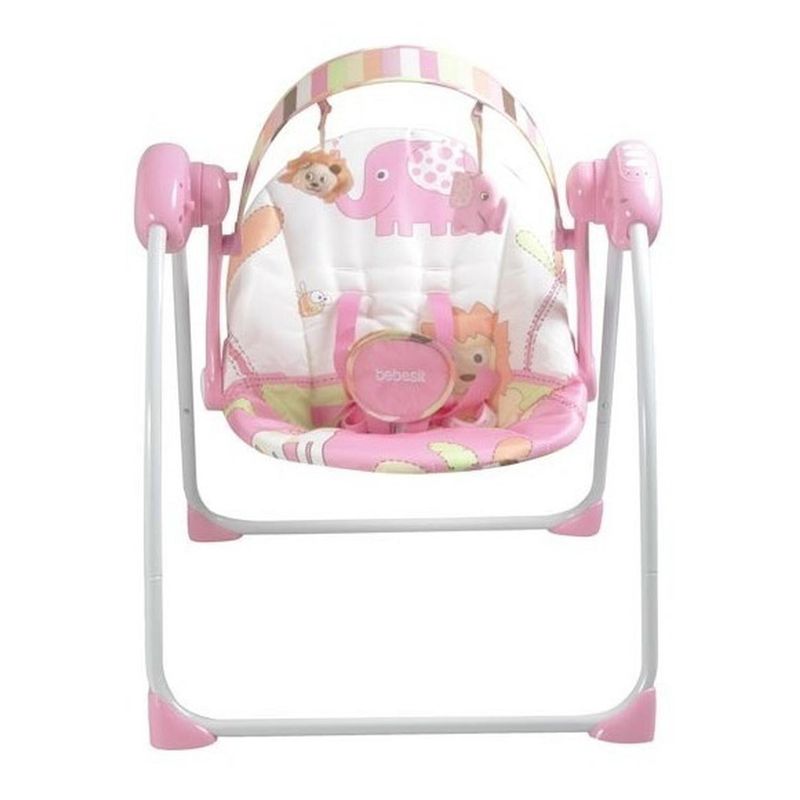BEBESIT - Silla Nido Mecedora Mimo Bebesit - Rosa